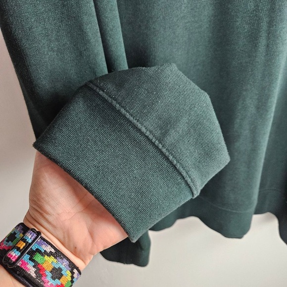 UntuckIt Corral Quarterzip 1/4 Zip Sweatshirt Men's‎ XXXL Forest Green - Picture 4 of 10